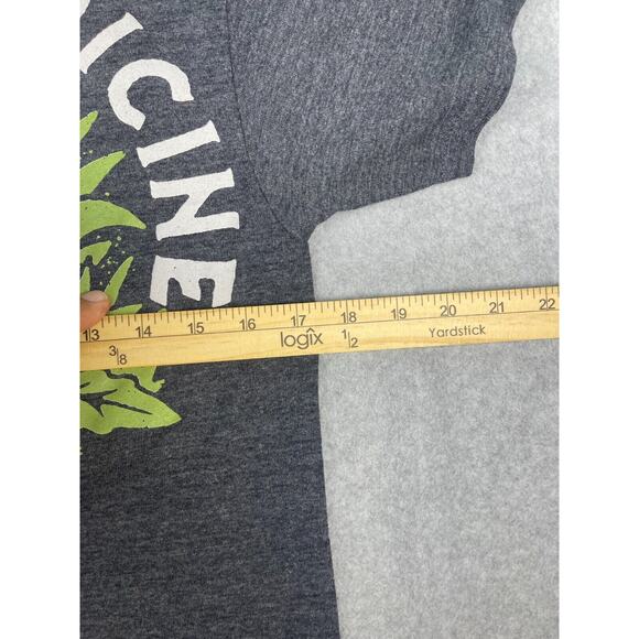 Return to Sender Natural Medicine Weed T Shirt‎ Men's Size S Gray NWOT - Picture 4 of 5